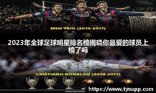 2023年全球足球明星排名榜揭晓你最爱的球员上榜了吗